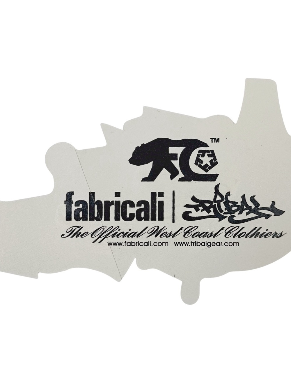 Tribal Gear x Fabricali Brand Graffiti Streetwear Sticker Art Clothing Rare - Picture 2 of 2